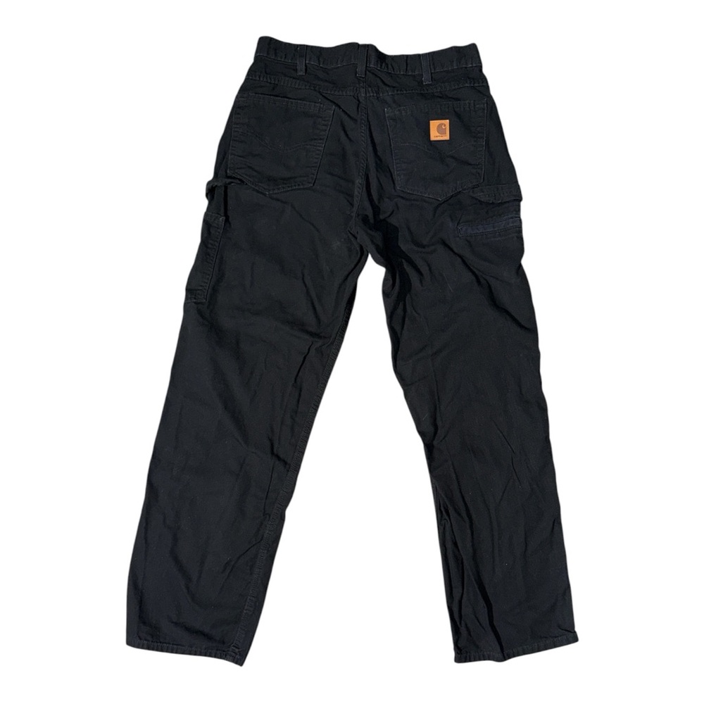 Carhartt Men's Black Cargo Work Pants 34x 32